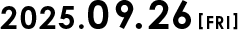 2025.09.26[FRI]